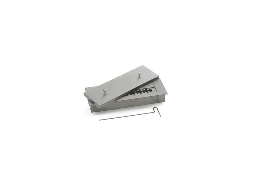 Lareira Ecológica 31cm Inox escovado com Tampa e Acendedor