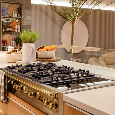 Rangetop Lofra Dolcevita 5 Bocas e 2 Zonas Elétricas Inox 120cm