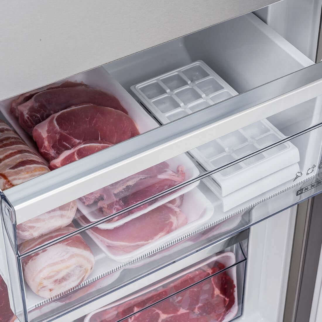 Refrigerador Tecno DUO Bottom Freezer 648 Litros Inox 122cm