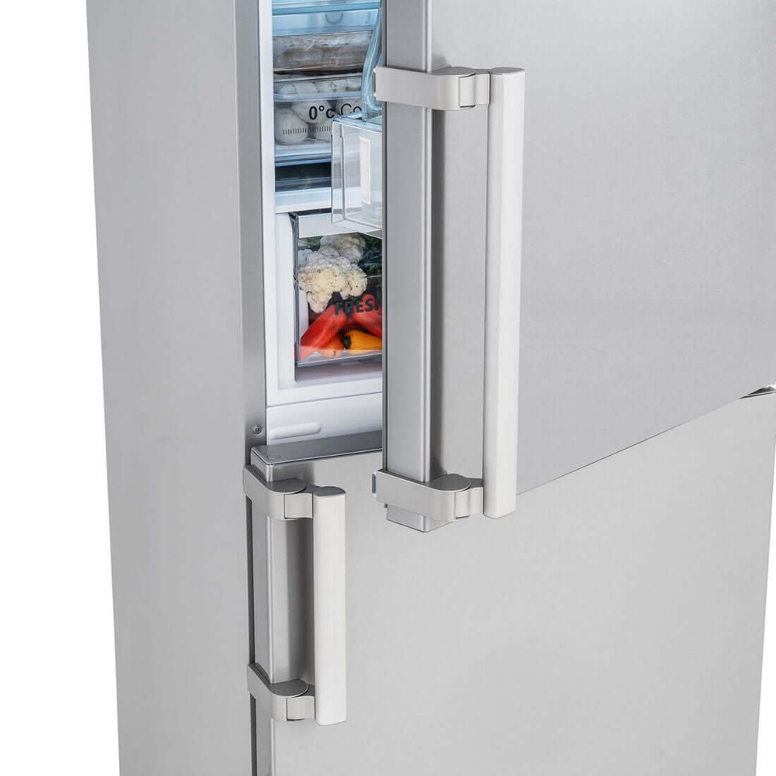 Refrigerador Tecno DUO Bottom Freezer 648 Litros Inox 122cm