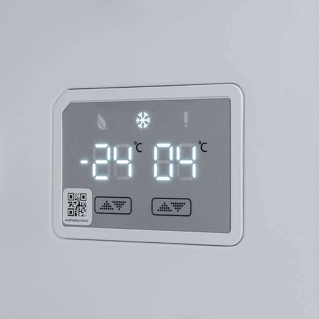 Refrigerador Tecno DUO Bottom Freezer 648 Litros Inox 122cm