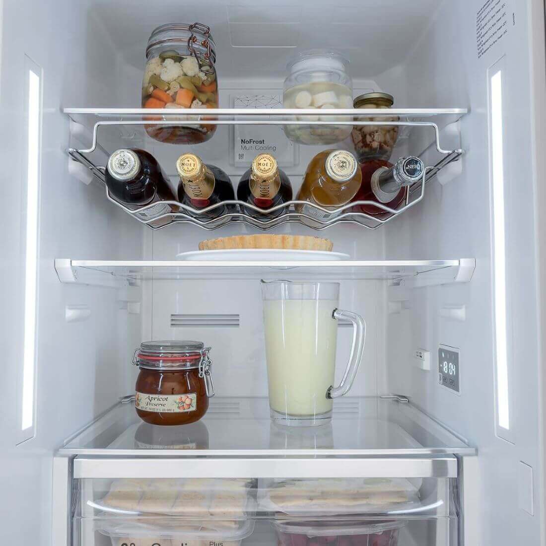 Refrigerador Tecno DUO Bottom Freezer 648 Litros Inox 122cm