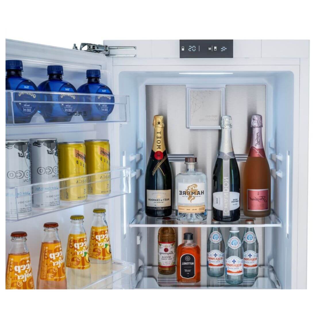 Refrigerador Tecno para Revestir Bottom Freezer 233 Litros 54cm