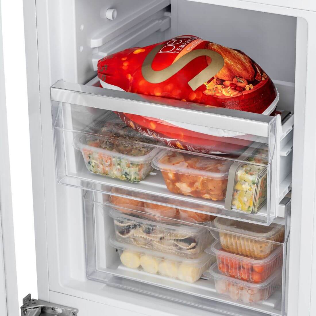 Refrigerador Tecno para Revestir Bottom Freezer 233 Litros 54cm
