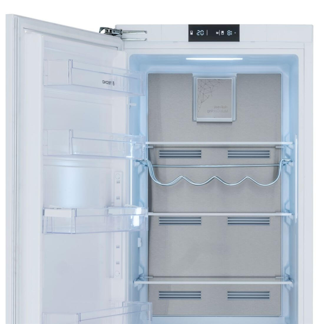Refrigerador Tecno para Revestir Bottom Freezer 233 Litros 54cm