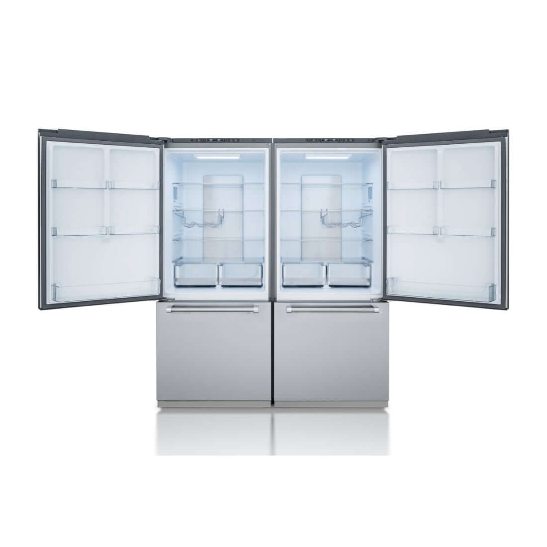 Refrigerador Tecno Professional Bottom Freezer DUO 890L 152cm 220V
