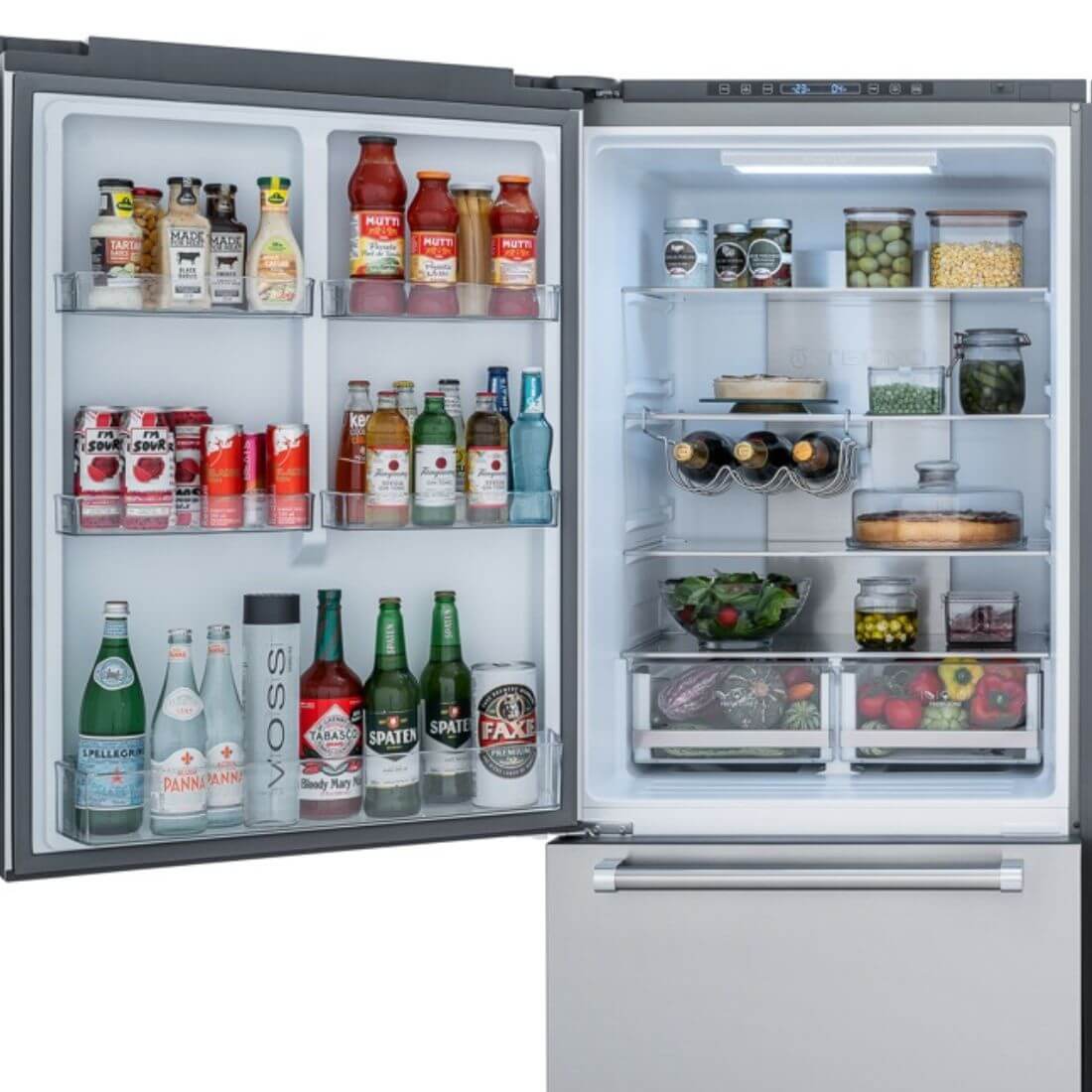Refrigerador Tecno Professional Bottom Freezer DUO 890L 152cm 220V