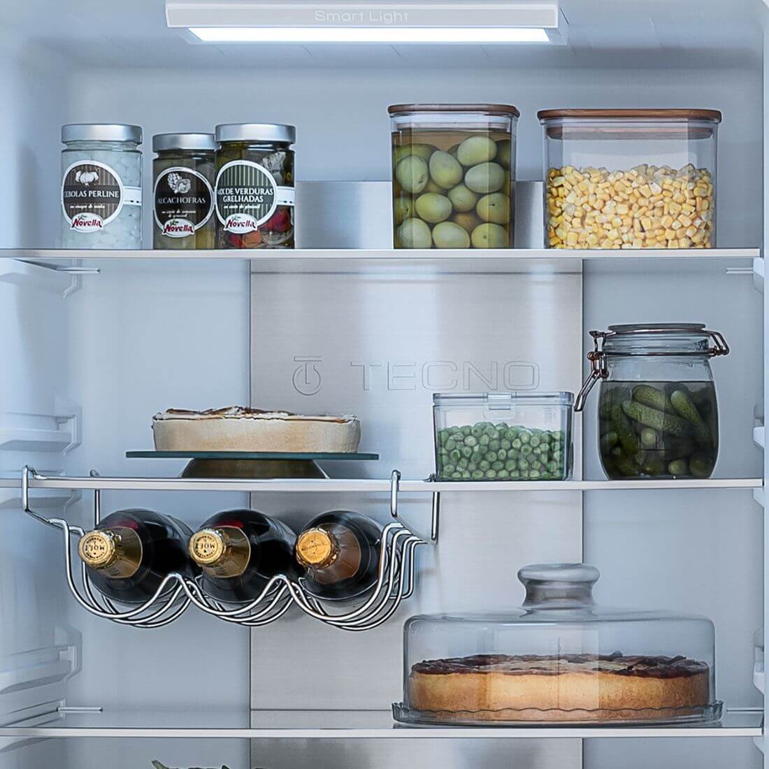 Refrigerador Tecno Professional Bottom Freezer DUO 890L 152cm 220V