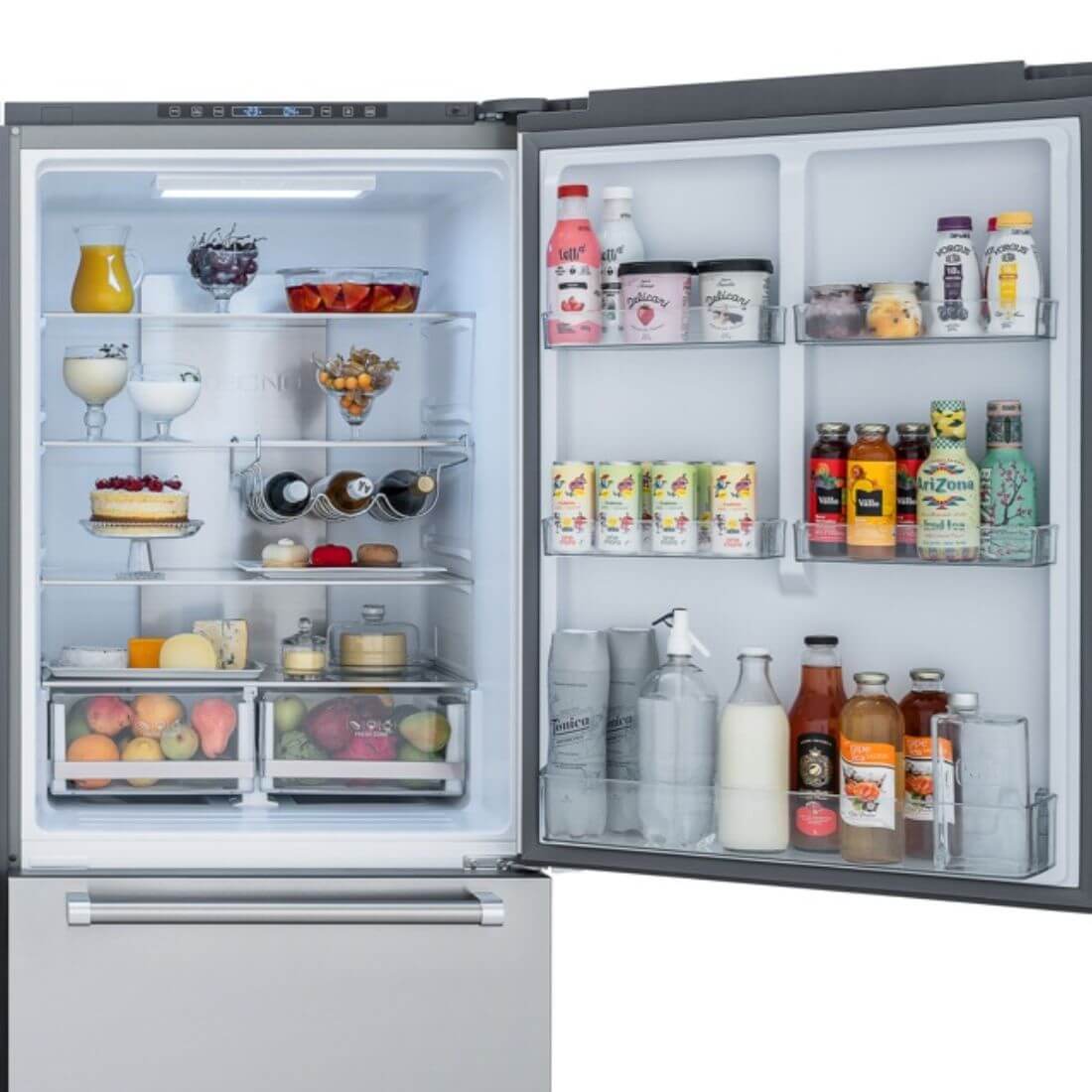 Refrigerador Tecno Professional Bottom Freezer DUO 890L 152cm 220V