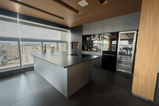 Área Gourmet em Apartamento Integrado