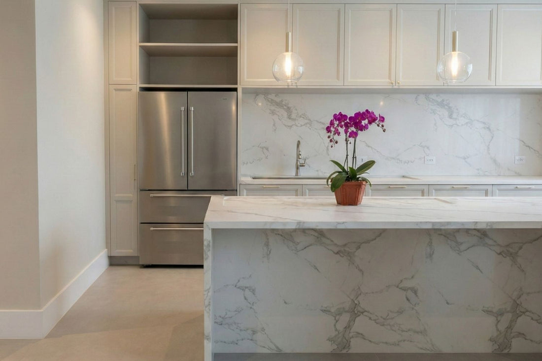 Refrigeração de Luxo Tecno: Cozinha Vintage e Gourmet