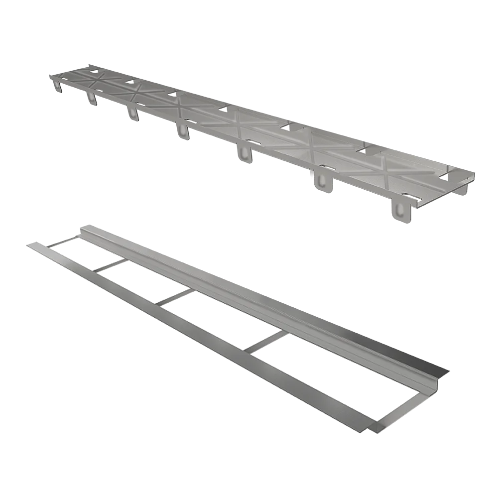 Ralo Linear Infinity Oculto 160cm Base Inox para Área Externa