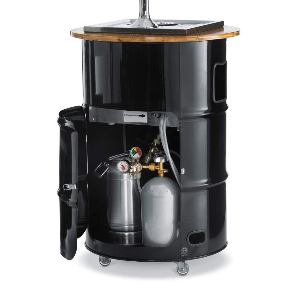 Chopeira Smart e Bartender 1 Via Naja Silver Inox