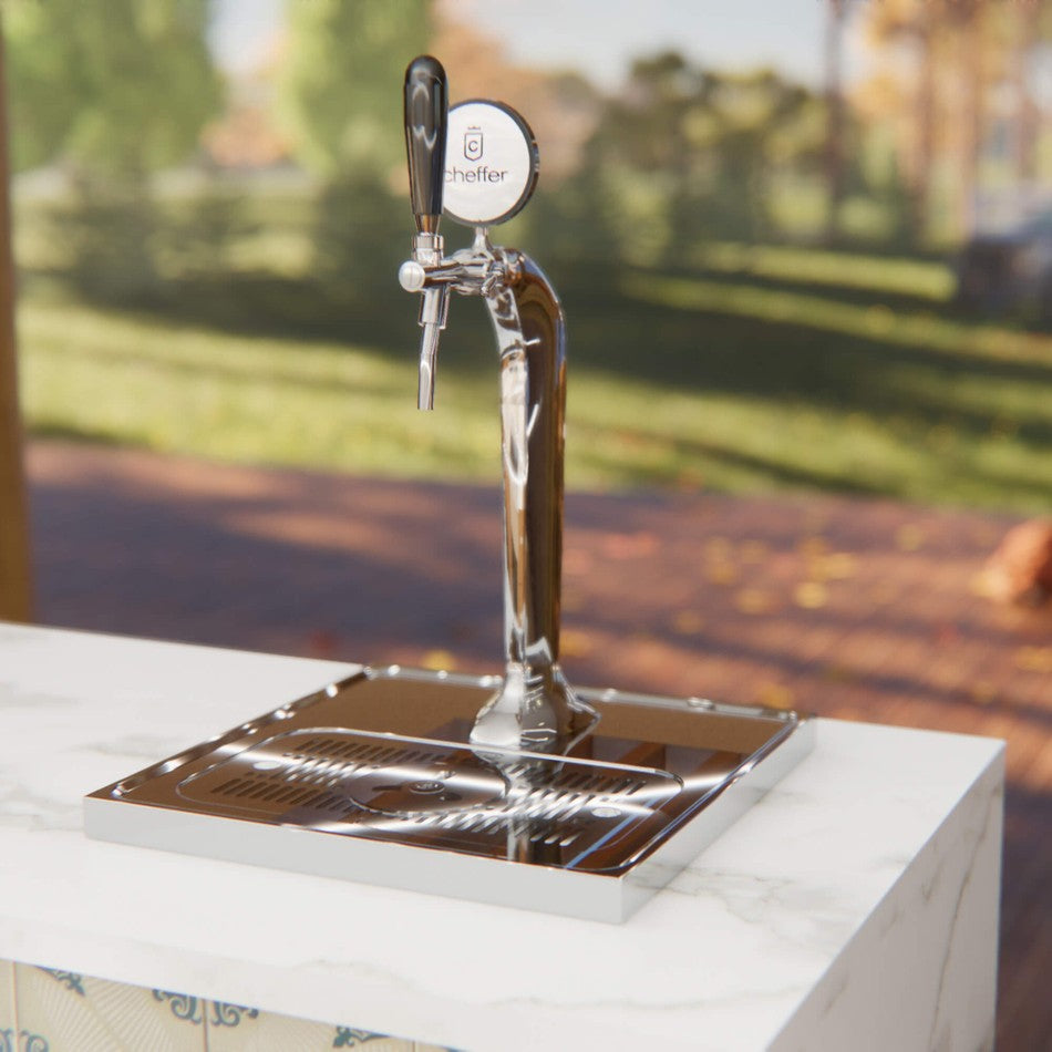 Chopeira Smart e Bartender 1 Via Naja Silver Inox