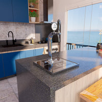 Chopeira Smart e Bartender 1 Via Naja Silver Inox