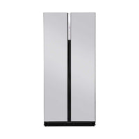 Refrigerador Evol Side by Side inox 436L 84cm com design embutir, compressor Inverter A+++ e painel central slim