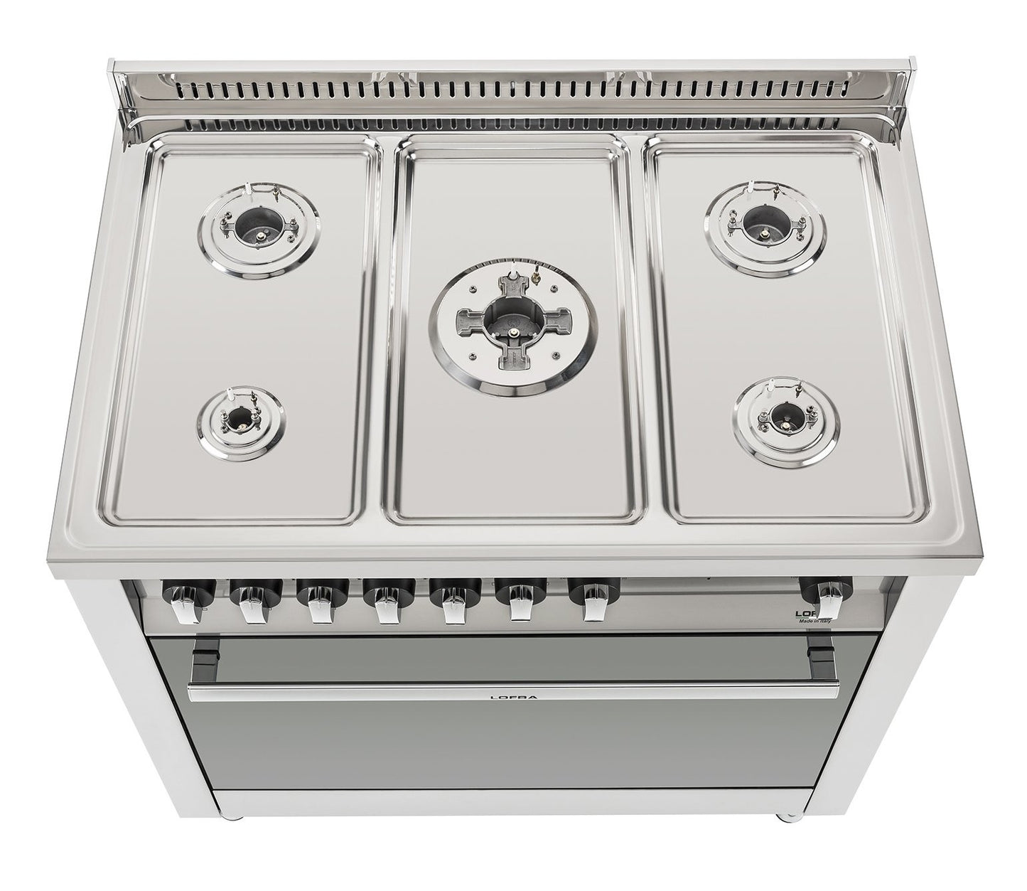 Fogão Linha New Maxima 5 Bocas Forno a Gás 102 Litros Inox 90cm