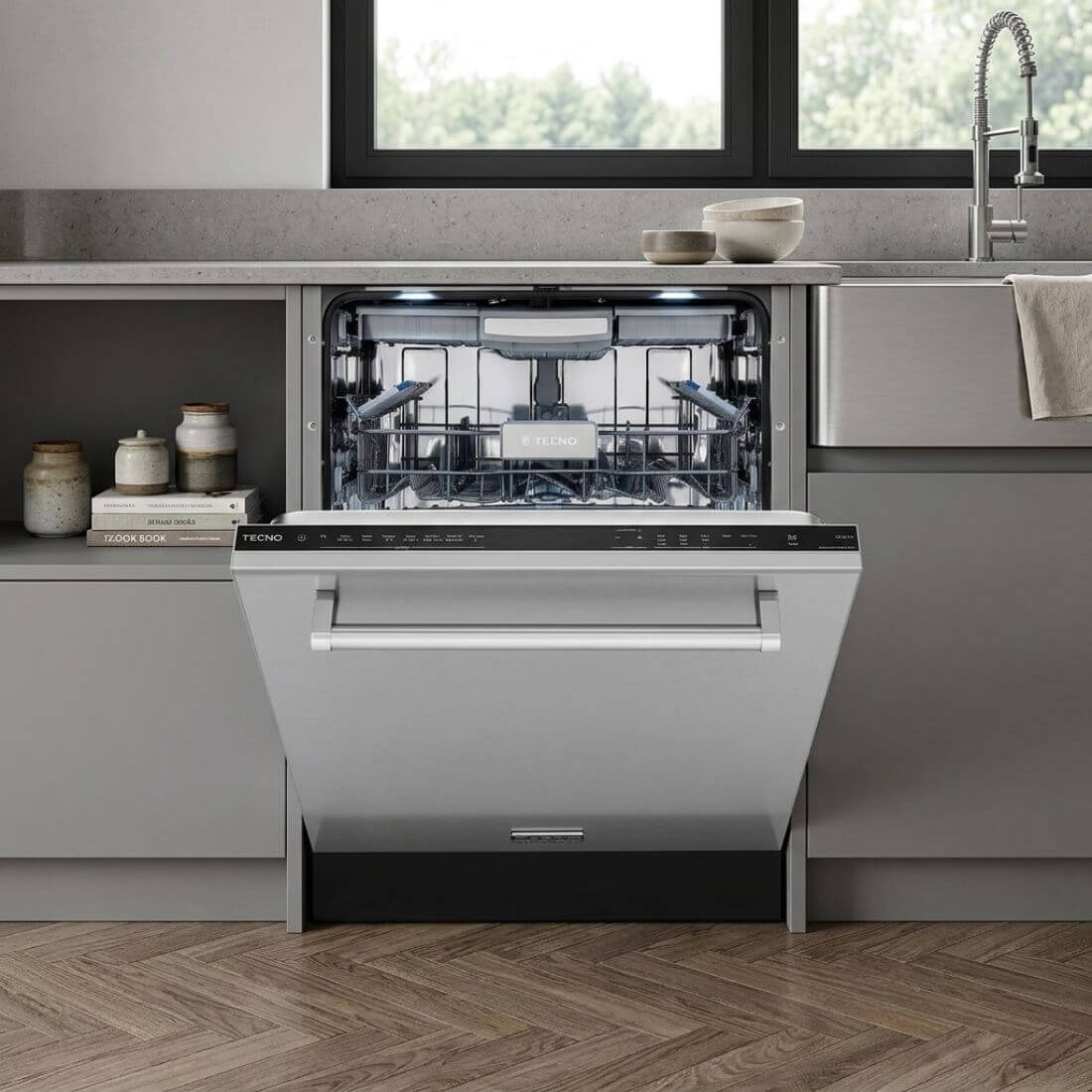 Lava-Louças Tecno Professional Tall Tub 16 serviços 60cm