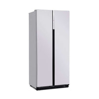 Alt Tag: Refrigerador Evol Side by Side inox 436L embutir 84cm com compressor Inverter e app Smart