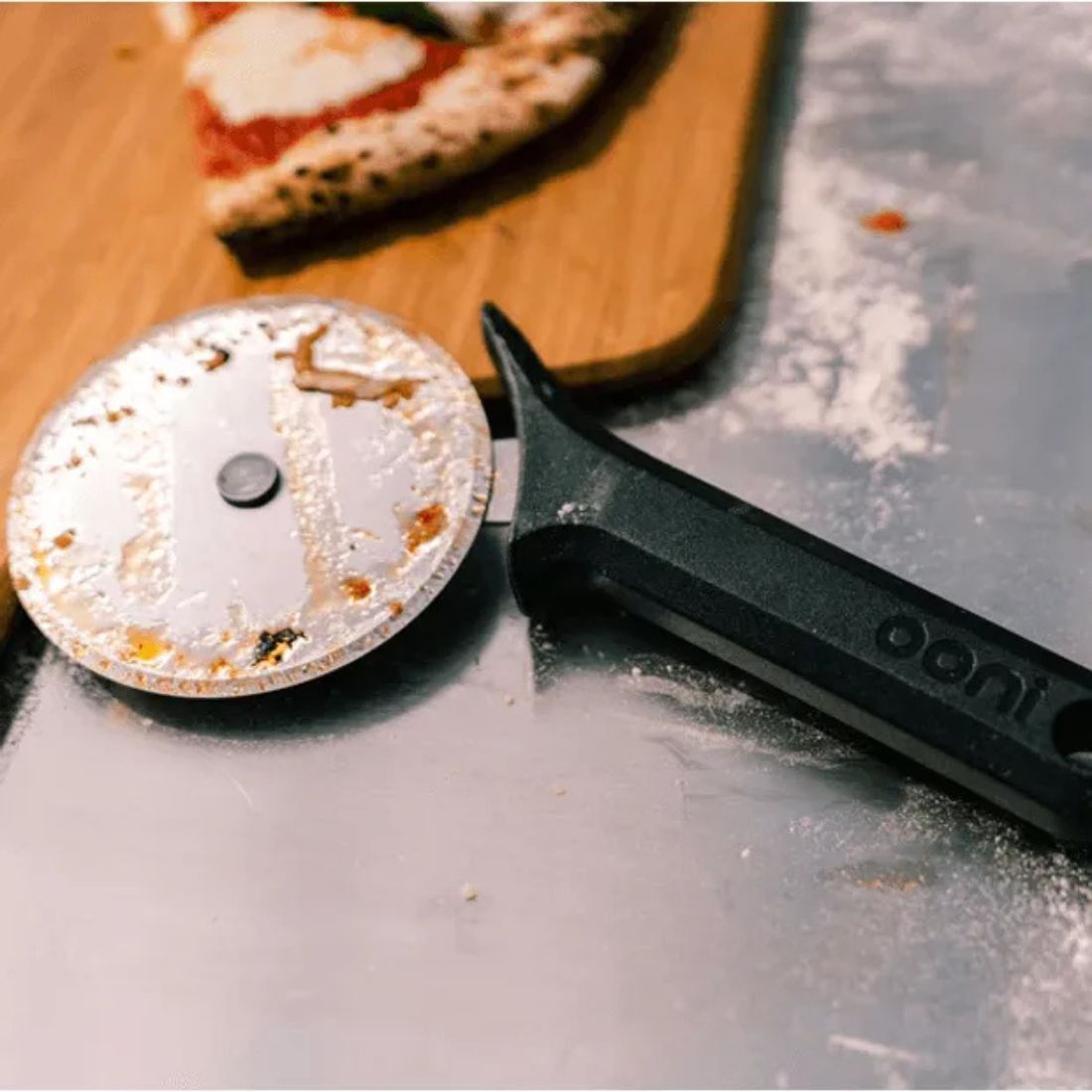 Cortador de Pizza Ooni Wheel em Aço Inox 24cm