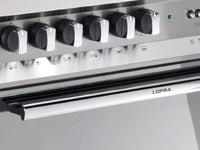 Fogão Linha New Maxima 5 Bocas Forno a Gás 102 Litros Inox 90cm