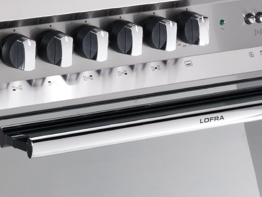 Fogão Linha New Maxima 5 Bocas Forno Elétrico 72 Litros Inox 70cm 220V