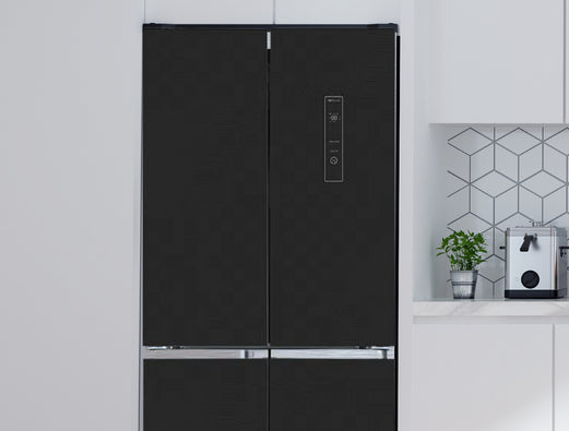 Refrigerador Arkton Multi Door Black 518 Litros Inox e Vidro Preto 220V