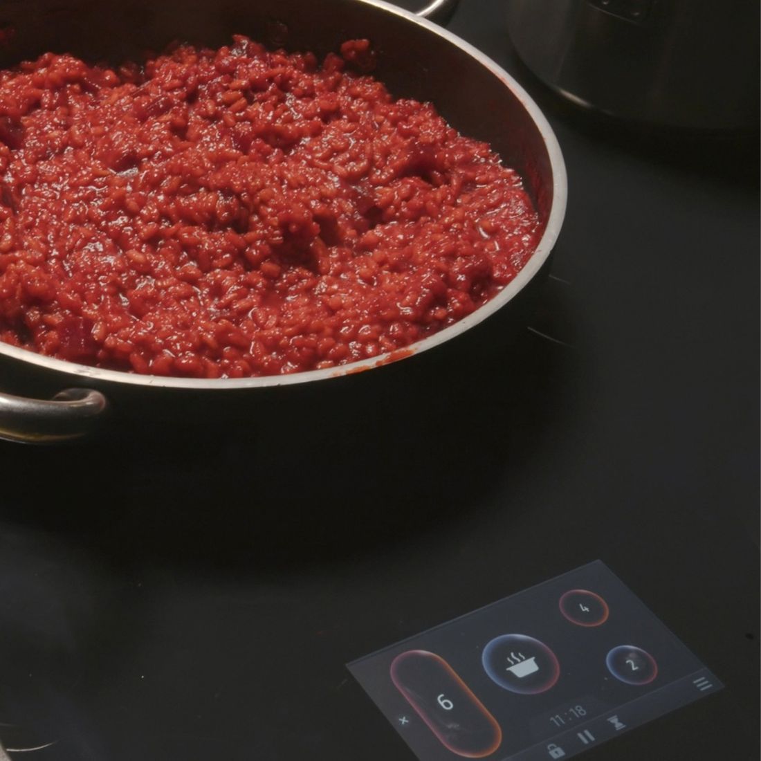 Cooktop Bertazzoni de Indução 5 Zonas Painel TFT 90cm