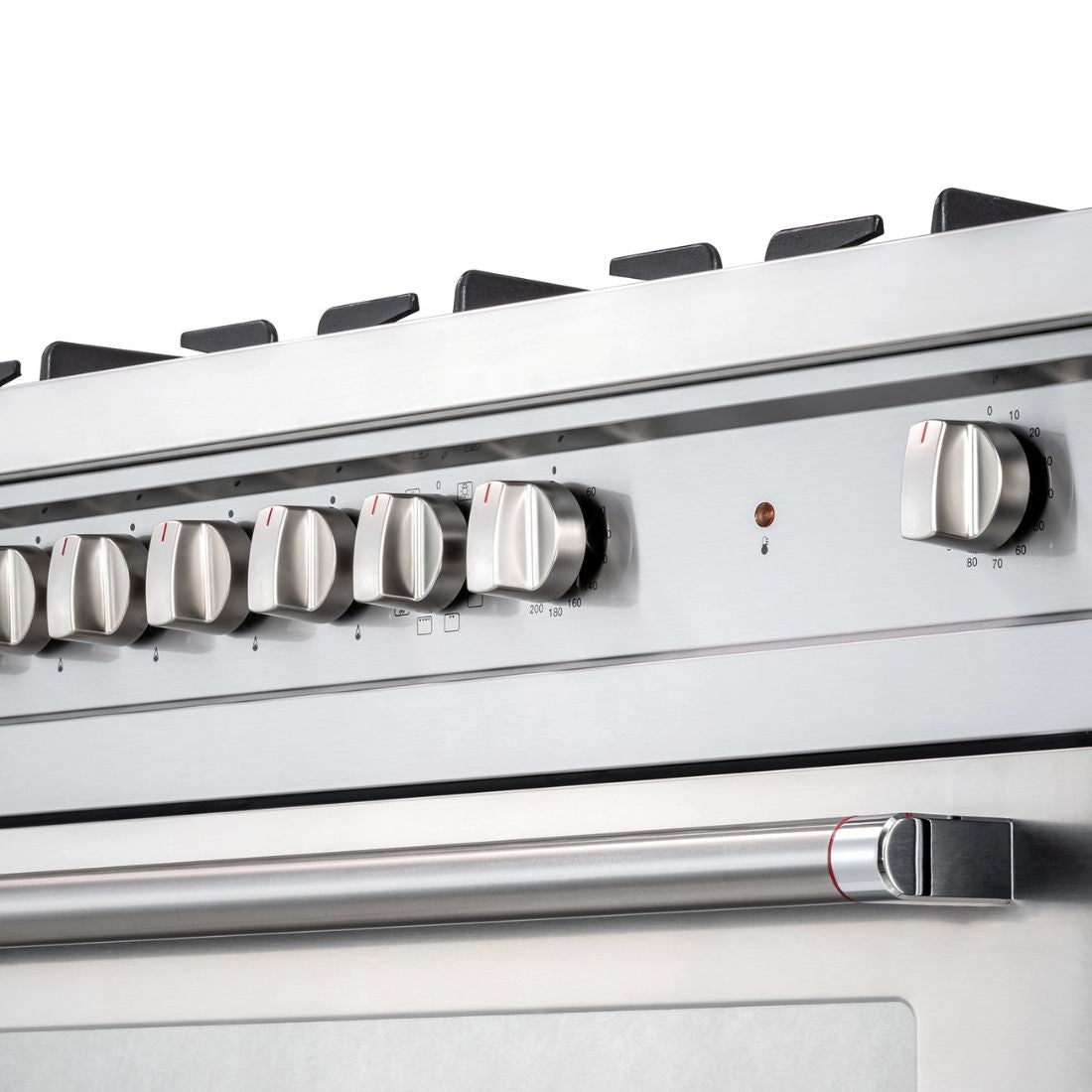 Fogão Tecno Professional 5 Bocas Forno a Gás 101L Inox 90cm