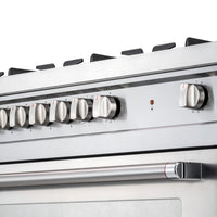 Fogão Tecno Professional 5 Bocas Forno a Gás 101L Inox 90cm