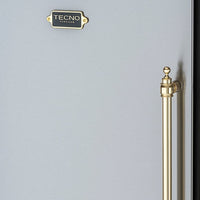 Freezer Tecno Vintage 278 Litros Inox 60cm