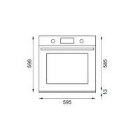 Forno Elétrico Bertazzoni Professional 76 Litros 9 Funções Inox 60cm