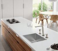 Cuba em Inox Escovado 40cm Mekal