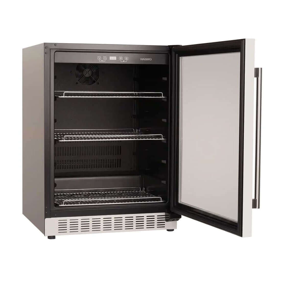 Cervejeira CrissAir 135 Litros Inox 60cm - Abertura Direita