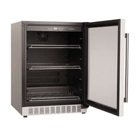 Cervejeira CrissAir 135 Litros Inox 60cm - Abertura Direita
