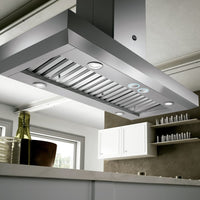 Coifa Bertazzoni Vavano de Ilha Inox 122cm