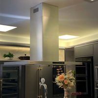 Coifa Ilha Debacco Valença Inox 90cm 220V