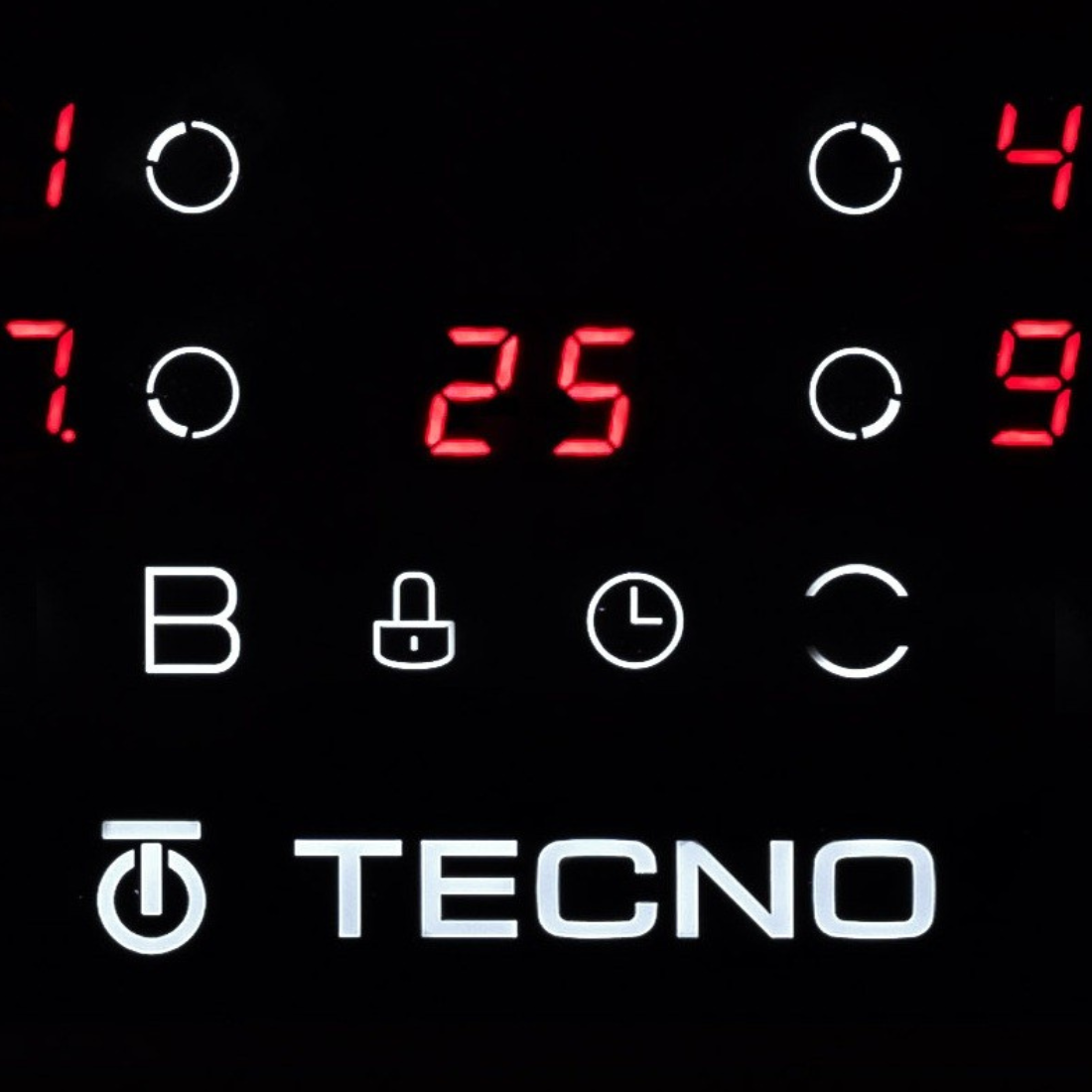 Cooktop Indução Tecno Elétrico Original 4 Zonas 60cm 220V