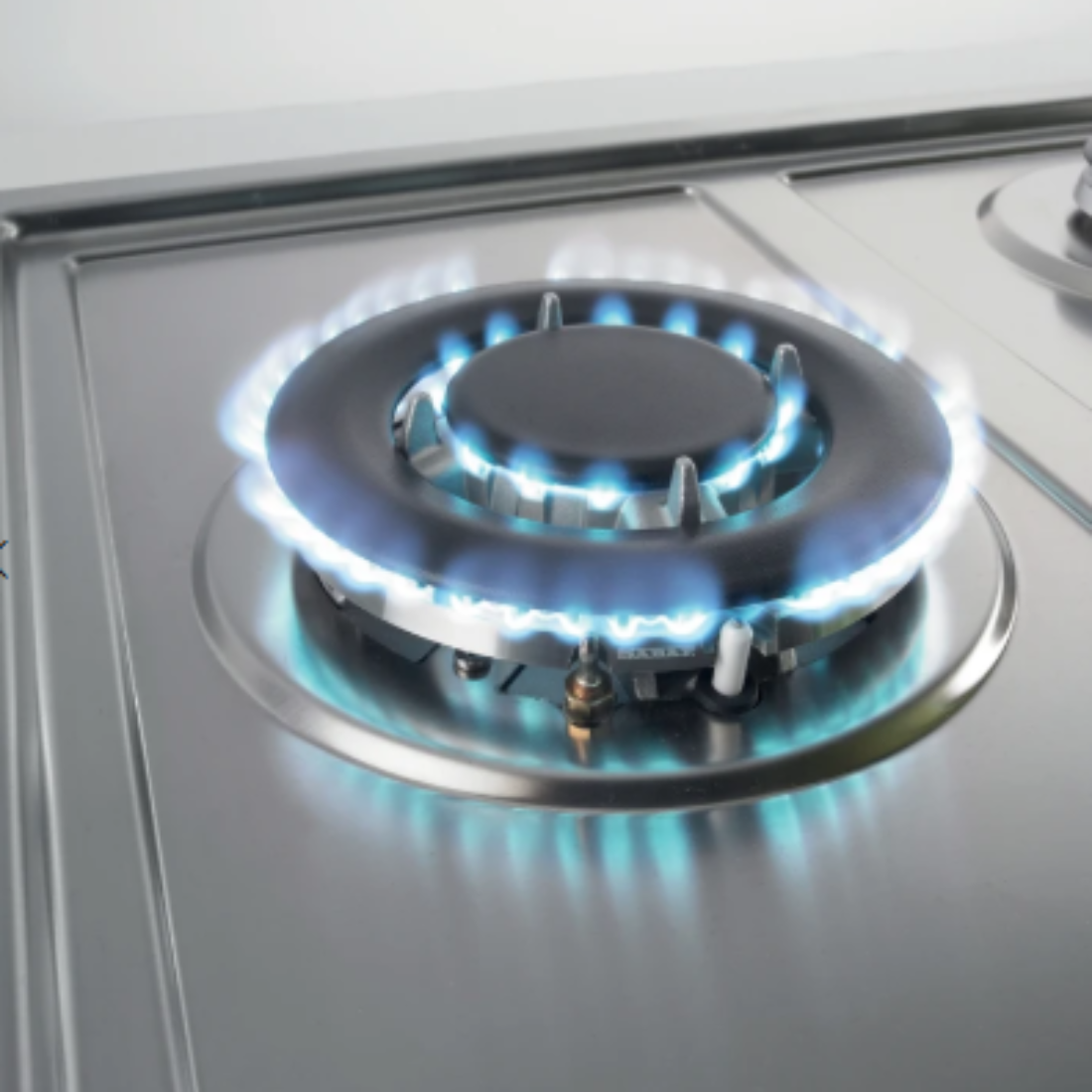 Cooktop á Gás Gorenje 5 Queimadores Sabaf 90cm Inox Escovado 220V