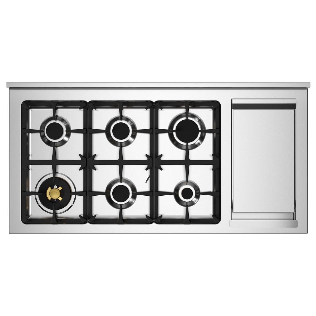 Fogão Bertazzoni Heritage Inox 120cm 6 Bocas Forno Elétrico 138L