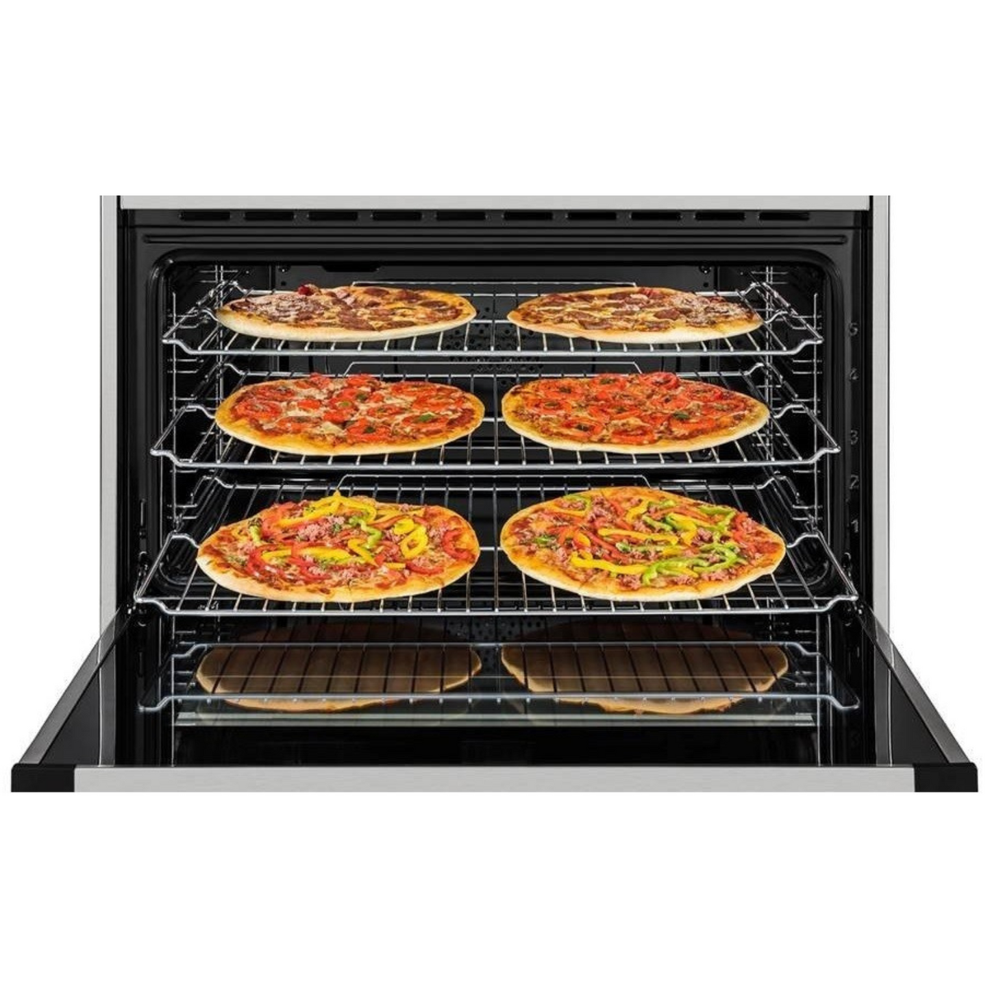 Fogão Master Series 5 Bocas Forno Elétrico 142 Litros Inox 90cm