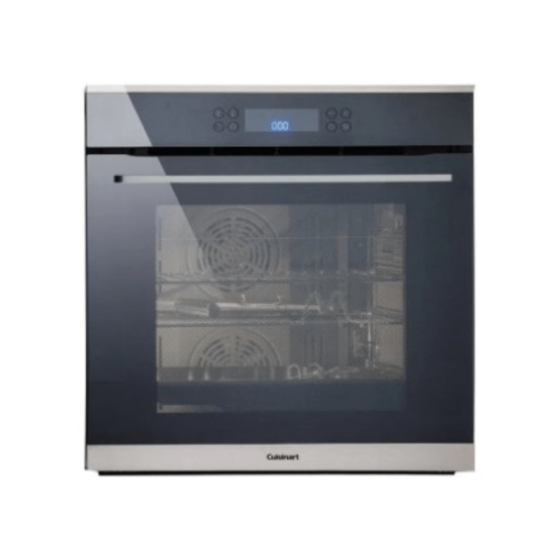 Forno Cuisinart Prime Elétrico 74 Litros Inox 60cm: forno elétrico de embutir em inox com porta de vidro, painel digital e acabamento sofisticado