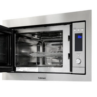 Forno Micro-ondas Cuisinart Casual com Grill Elétrico Inox 60cm 31 Litros 220V