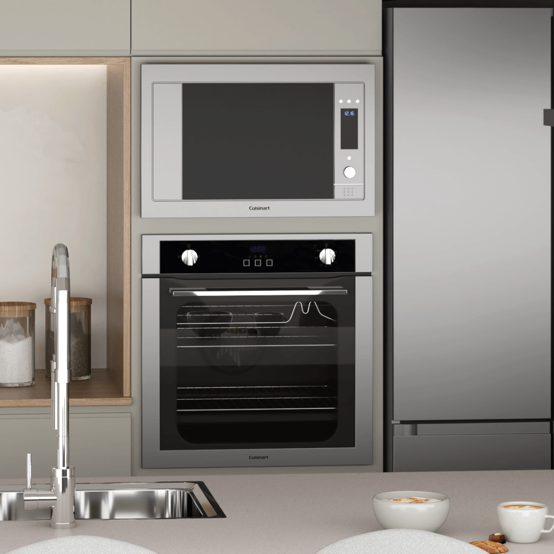 Forno à Gás Cuisinart Casual 74 Litros Inox 60cm