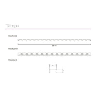 Ralo Linear Elleve Infinity Slim 80cm Tampa Vazada