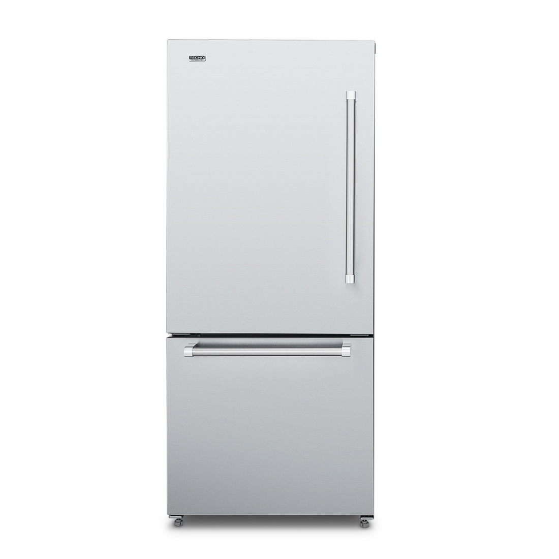 Refrigerador Bottom Freezer Professional de Embutir 445 Litros Inox 220V - Abertura para Esquerda