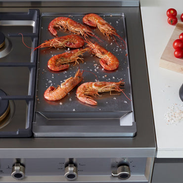 RangeTop Bertazzoni Professional 6 bocas e Grill Elétrico Inox 122cm