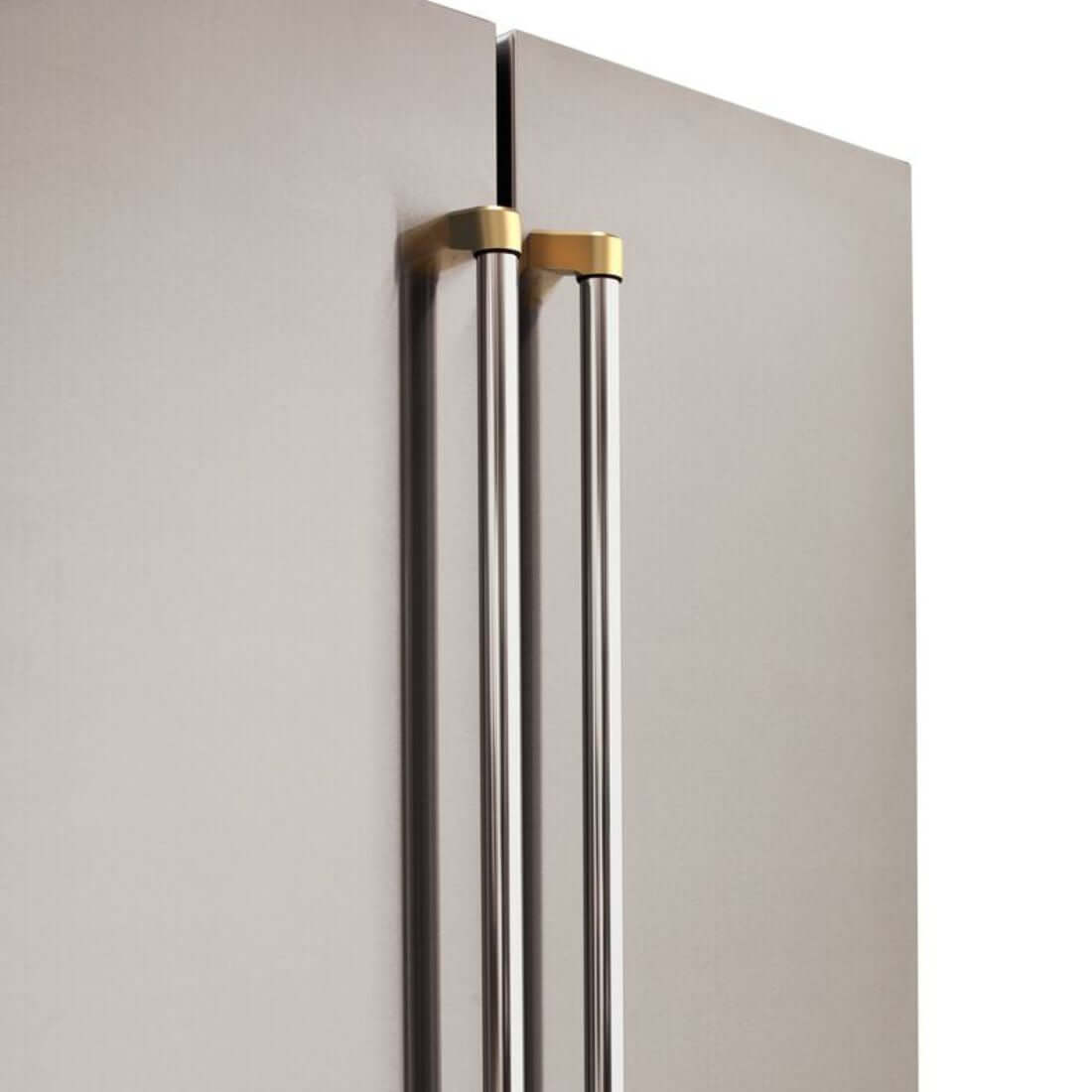 Refrigerador Bertazzoni Master French Door 636 Litros Gold 91cm
