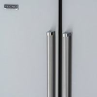 Refrigerador Tecno Professional Side by Side 658 Litros Inox 122cm