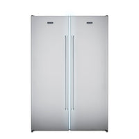 Refrigerador Tecno Professional Side by Side 658 Litros Inox 122cm